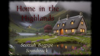 Home in the Highlands Scottish Bagpipe music with highland landscapes  The Melancholic Celt [upl. by Akirre328]