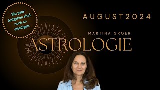 August 2024 astrologie august zeitqualität [upl. by Lehcear]