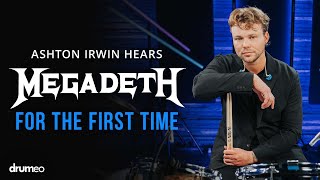 Ashton Irwin Hears Megadeth For The First Time [upl. by Htenywg532]