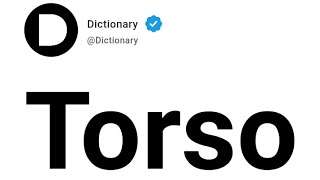 Torso Meaning In English [upl. by Krilov]