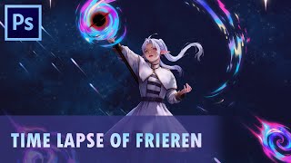 Frieren  Time lapse by Artdragor [upl. by Inessa923]