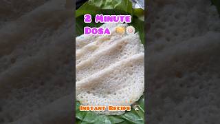 Neer Dosa  Rice Dosa  Appam instantrecipe lunchboxrecipe recipe diet healthyrecipes food [upl. by Selrahcnhoj]