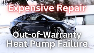 Tesla Heat Pump amp SuperManifold Replacement Cost  2020 Model Y [upl. by Ennylyak]