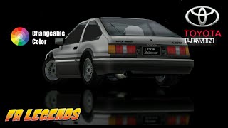 Livery Toyota AE86 LEVIN 1986  Fr Legends  HexCode [upl. by Snell]