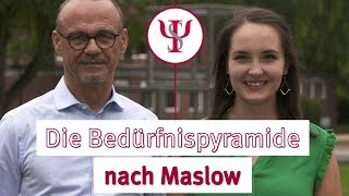 Die Bedürfnispyramide nach Maslow  Psychologie mit Prof Erb [upl. by Yraeht724]