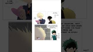 Single Father Bakugo AU P3  My Hero Academia Comic Dub  Muoi Comic [upl. by Akimad]