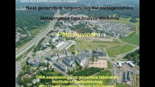 Sequencing technologies for metagenomics Petri Auvinen [upl. by Nyrek]