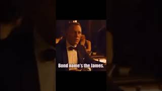 Bond names the James [upl. by Ahseat]