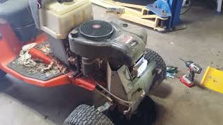 My Briggs Stratton Intek 17 HP Engine makes popping noise and doesnt run great Lets fix it [upl. by Filiano]