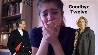 Doctor Who reaction Peter Capaldis regeneration Twice Upon a Time [upl. by Ariik]