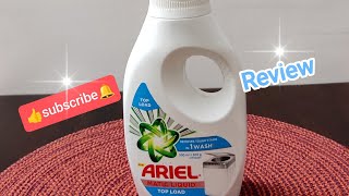 Ariel Matic Liquid Detergent ReviewAriel Matic For Top Load Washing Machine [upl. by Edie]