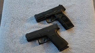 Glock 43X vs FN Reflex 9mm [upl. by Hannala]