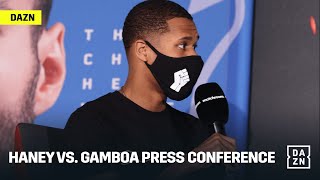 Devin Haney vs Yuriorkis Gamboa Final Press Conference [upl. by Lazos]