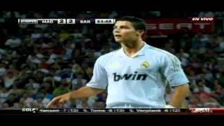 Cristiano Ronaldo free kick vs Barcelona 1482011 SuperCup match  slow MO [upl. by Eng]