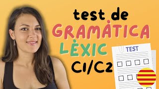 💗 Exercicis de GRAMÀTICA i LÈXIC nivell C1 i C2  Fes el TEST [upl. by Ailen]