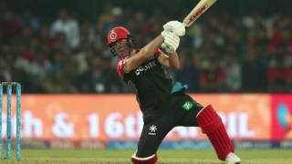 AB de Villiers smashed 89 off 46 balls in his first match of the VIVO IPL 2017 against KXIP in Indor [upl. by Euphemiah]