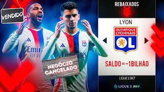 RECONSTRUINDO O LYON PUNIDO E REBAIXADO FC25  Modo Carreira [upl. by Nelubez]