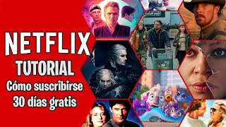 🔴Cómo Tener Una Cuenta de Netflix en 3 Pasos 30 días gratis [upl. by Aroc268]