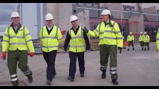 Ignacio Galán visits Hunterston Convertor Station [upl. by Attenwad271]