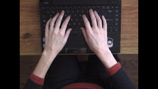 Typing Comfortably Part 3 the best hand and forearm movements for typing [upl. by Eiramesor11]