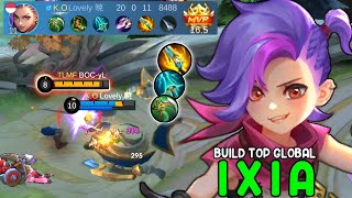 IXIA BEST BUILD 2024  BUILD TOP GLOBAL IXIA  MOBILE LEGENDS [upl. by Dehnel]