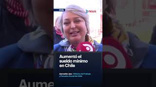 Aumentó el sueldo mínimo en Chile 🇨🇱 [upl. by Josy]