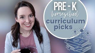 HOMESCHOOL PREK CURRICULUM PICKS  Homeschool Preschool Curriculum Choices 20242025 [upl. by Evol]