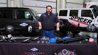 Jeep Wrangler JL Parts Overview  Spicer Garage [upl. by Eilraep]