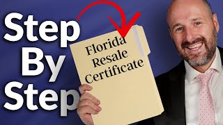 How To Get a Florida Resale Tax Certificate 2024 Update [upl. by Heron477]