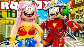 SIAMO DIVENTATI DEI SUPEREROI SU ROBLOX [upl. by Jandel]