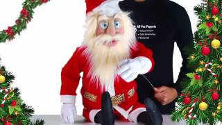 Santa Claus Puppet by All Pro Puppets Ventriloquist Puppets [upl. by Anh]