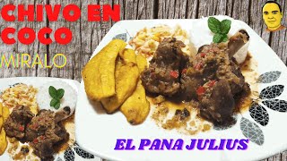 Chivo en coco  Receta fácil 👉 🐐🐐🐐🐐 👈 [upl. by Zuleika]