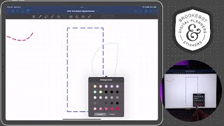 Smarter Dashed Line Erase Parts of Solid Line in Goodnotes iPad App [upl. by Goldberg565]