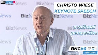 BNC6 Entrepreneurial giant Christo Wiese urges perspective rationality [upl. by Eoin]