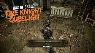 Giving Fire Knight Queelign the Iris of Grace  Prayer Room  Elden Ring DLC [upl. by Liatris]