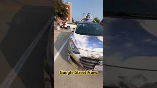 I found Google Street View Car [upl. by Akinom497]