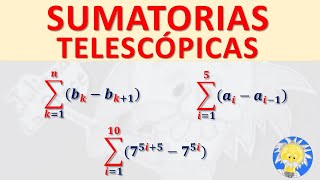 ∑ 👩‍🏫 SUMATORIAS TELESCÓPICAS 🔭  Ejercicios resueltos  Juliana la Profe [upl. by Earezed]