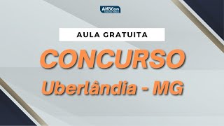 Concurso Câmara Municipal Uberlândia  MG  Assessor Técnico Legislativo  RLM [upl. by Nehr]