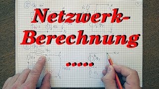 Netzwerkberechnung 57  Superposition Spannungsquellenanteile [upl. by Ibed]