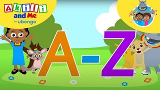 Learn the alphabet  Akili amp Me  Learning videos for kids [upl. by Horne]