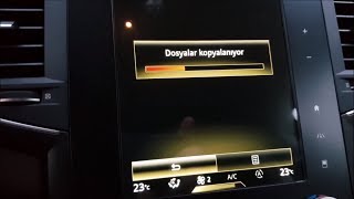 RENAULT RLİNK 2 HARİTA GÜNCELLEMESİ NASIL YAPILIR [upl. by Rowney403]