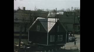 1967  Déménagement de maison StRédempteur  Citadelle de Québec [upl. by Atekram]