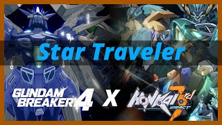 Gundam Breaker 4 X Honkai Impact 3  Star Traveler Vitas Mech Companion YesVita [upl. by Airotna]