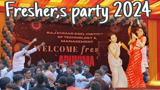 ARUNIMA 2024 Freshers Party RKGITM [upl. by Halac649]