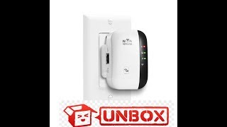 Unboxing and setup of a WiFi Range Extender 300Mbps MIni WiFi Repeater with Ethernet Port [upl. by Anhpad]