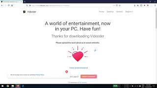 Videoder PC video downloader [upl. by Anial872]