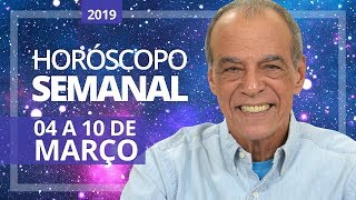 HORÓSCOPO SEMANAL 04 a 10 de Março de 2019  João Bidu [upl. by Shivers]