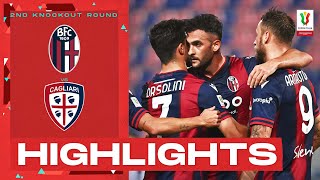 BolognaCagliari 10  Bologna edge Cagliari Goal amp Highlights  Coppa Italia Frecciarossa 202223 [upl. by Elolcin]