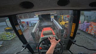 massey fergerson 5465 cab view [upl. by Llyrrad]