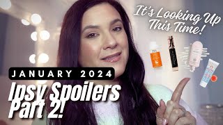 JANUARY 2024 IPSY SPOILERS PART 2 GLAM BAG amp BOXYCHARM OFFICIAL amp UNOFFICIAL SPOILERS [upl. by Oicnerual]